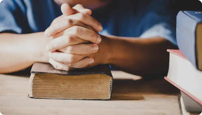 평가와 돌봄 기도 이미지